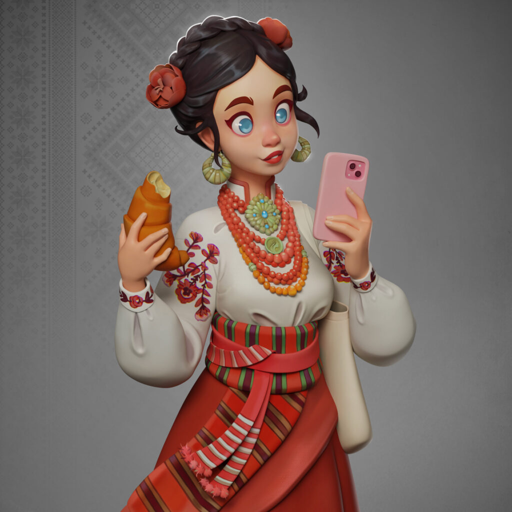 Стилізовані персонажі в ZBrush